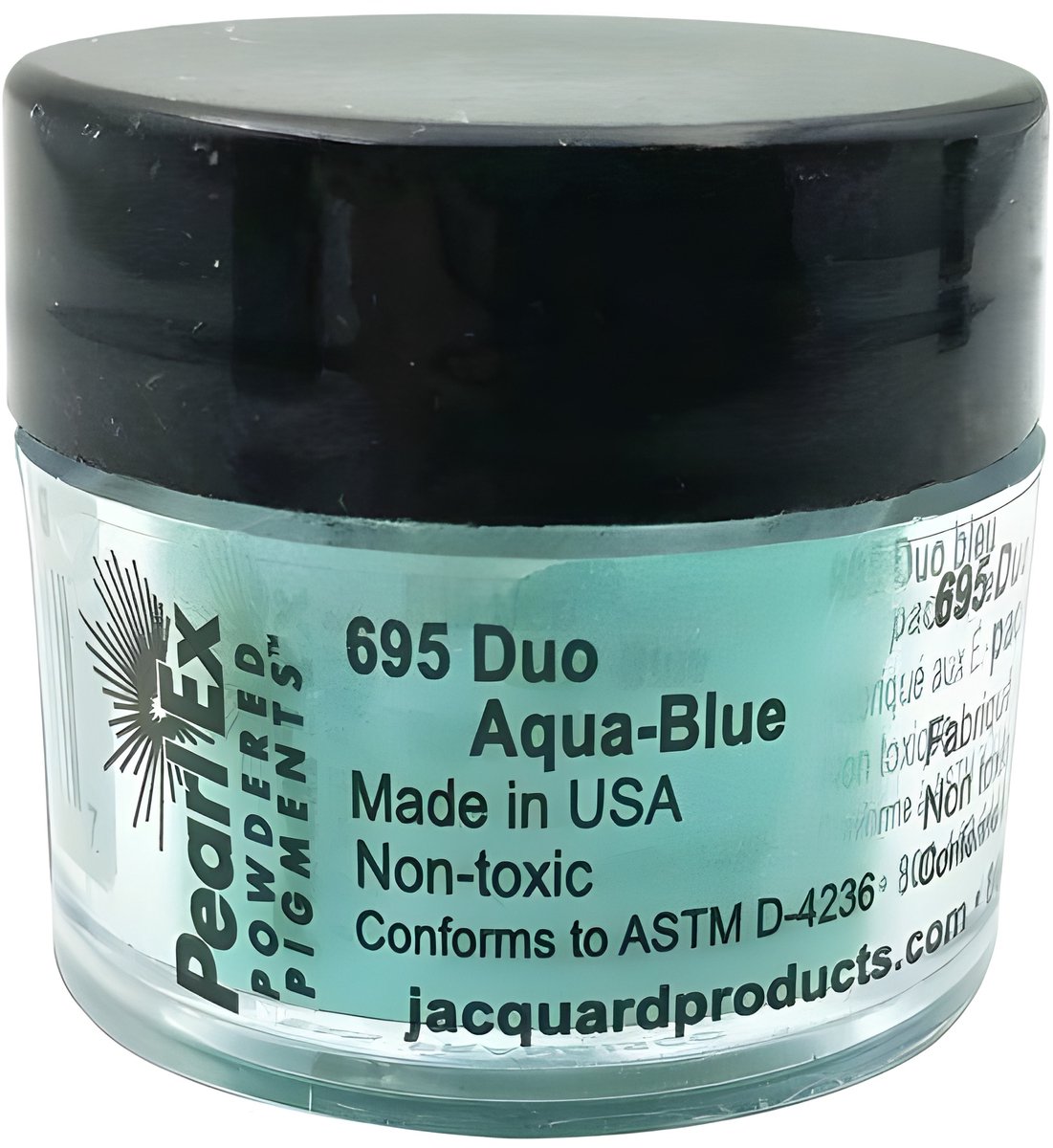 Jacquard Pearl Ex Pigment 3 gr Duo Aqua Blauw