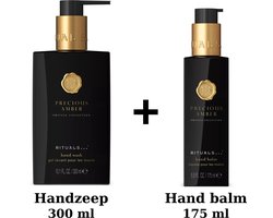 RITUALS Amber Hand Wash Set - Handzeep 300 ml & Hand Balm 175 ml