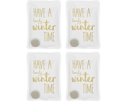 Set de 4 Chauffe-mains -mains de poche réutilisables, idéal pour l'hiver