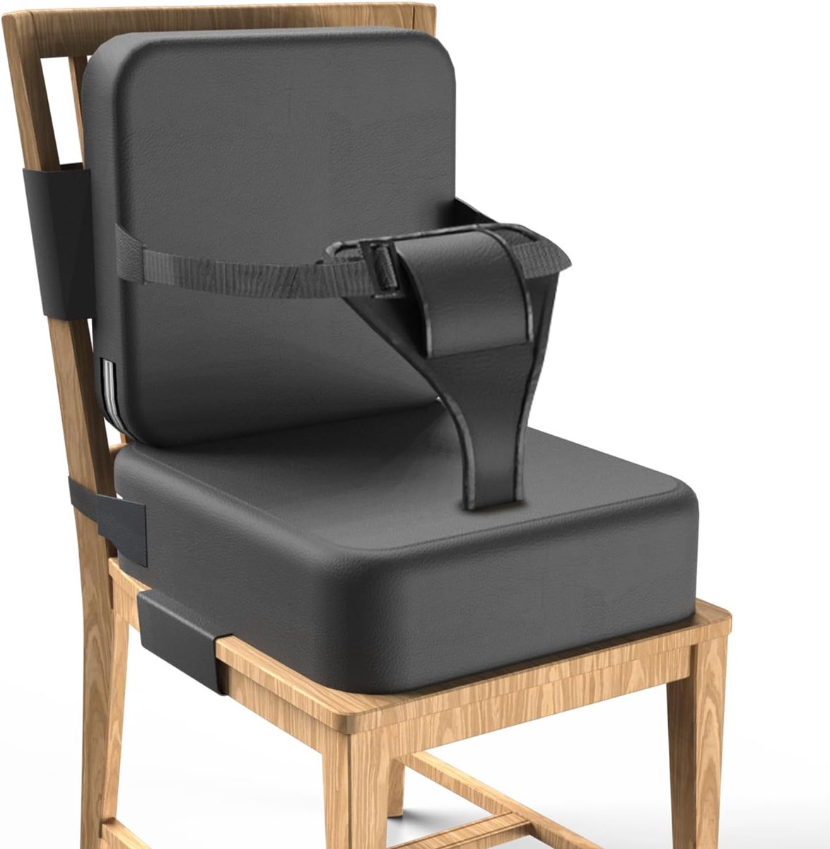 Lexium Stoelverhoger voor Eetkamerstoel - Zitverhoger Peuter Eettafel - Kinderen - Booster Seat - Zitkussen Tafel - Zitverhoger Voor Kinderen & Volwassenen - Stoelverhogers Voor Eettafel - Memory Foam Verhoogkussen - Ergonomisch Comfort