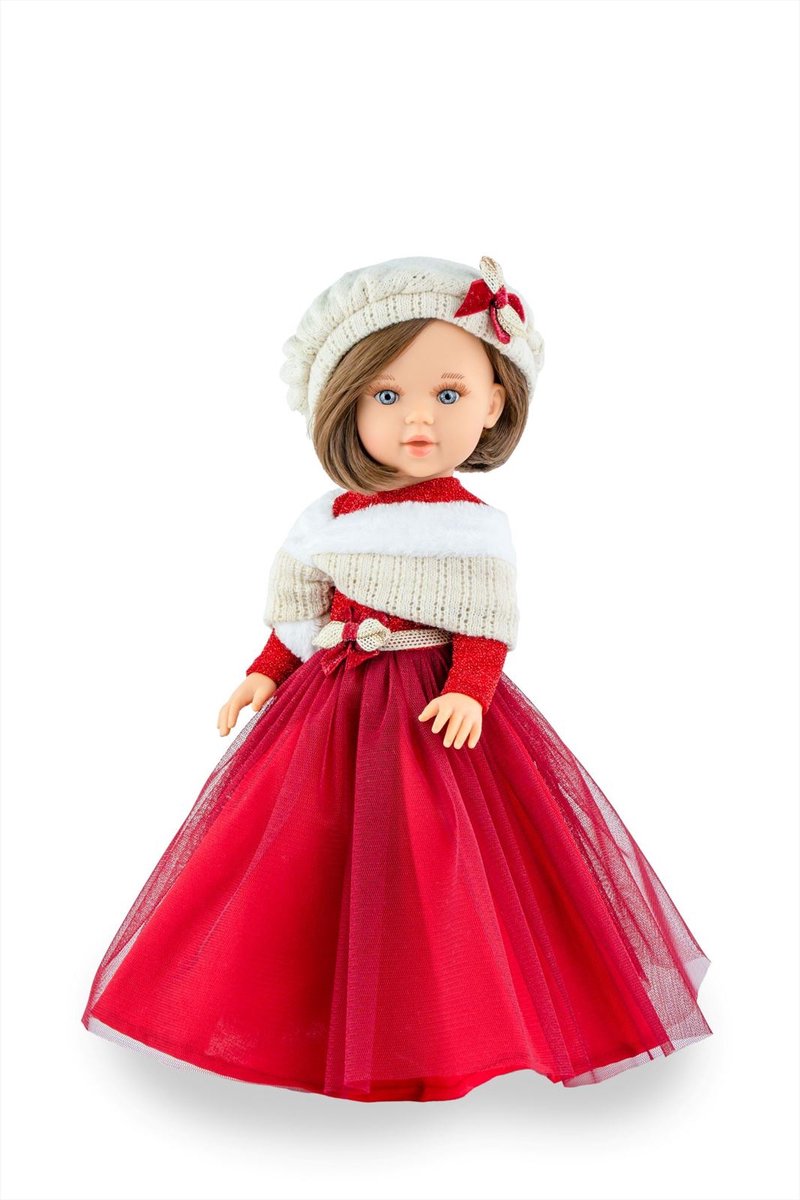 Marina - Pau pop speelgoed Marina Natale 40cm in cadeau-etui.