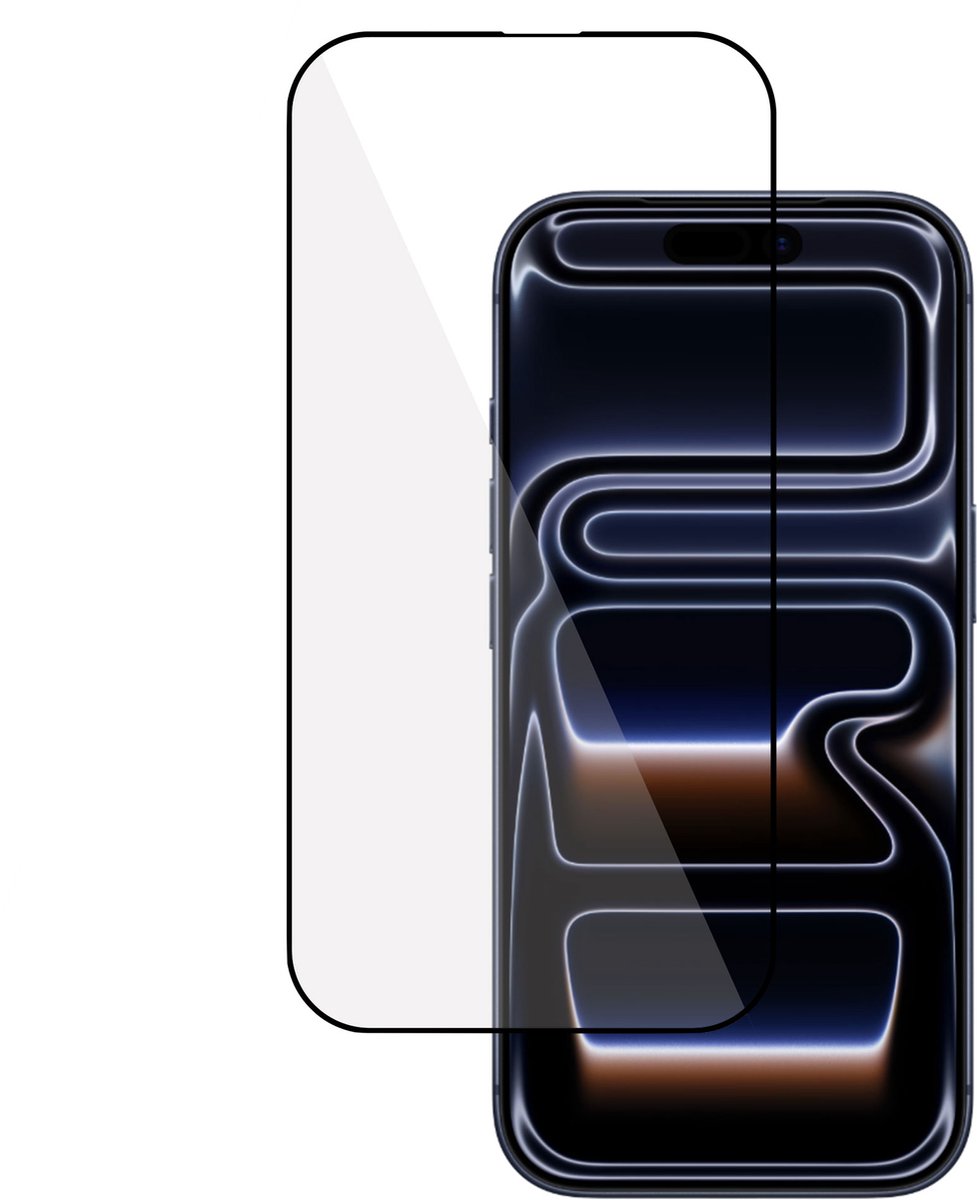 TechNow Screenprotector geschikt voor iPhone 17 Pro Max Screenprotector - Full Screen - Rounded - Proteqt+