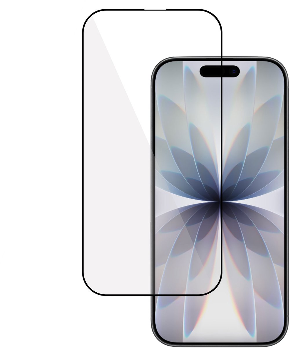 TechNow Screenprotector geschikt voor iPhone 17 Screenprotector - Full Screen - Rounded - Proteqt+
