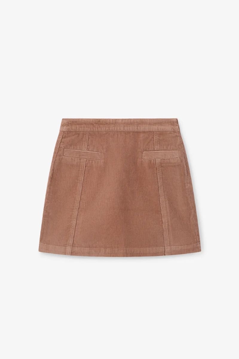 Sissy-Boy - Bruine corduroy rok