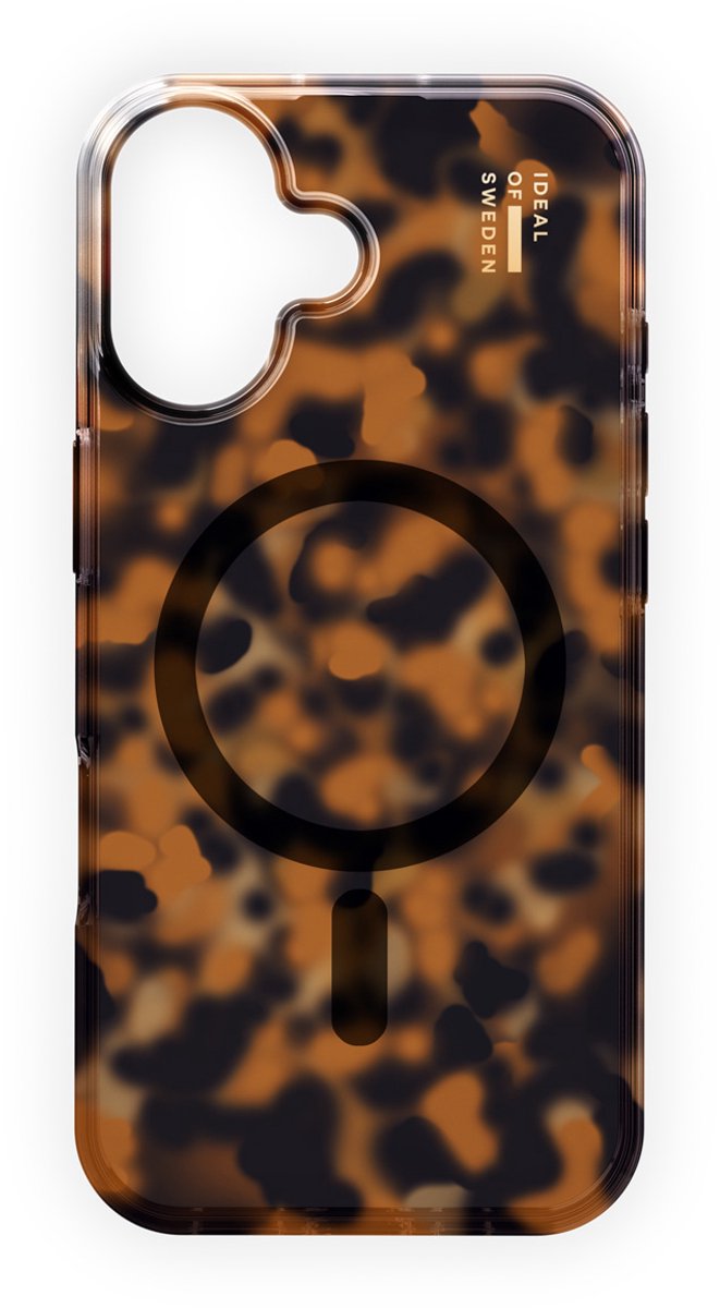 iDeal of Sweden Clear Case geschikt voor MagSafe geschikt voor iPhone 17 - Tortoise