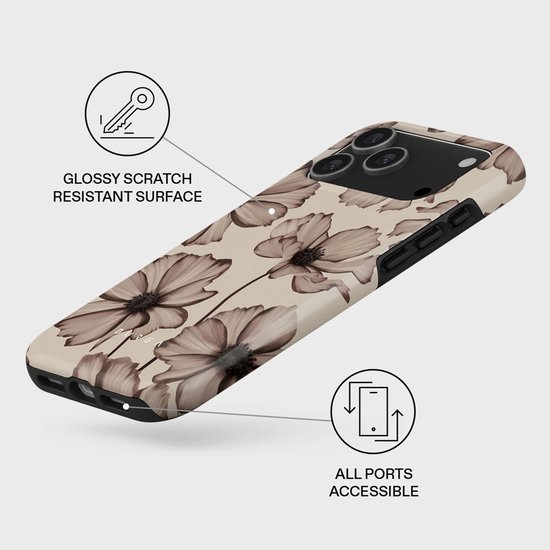 【BURGA】iPhone17Pro ケース　& BURGA | Hoesje Max Pro 17 iPhone - Flex リングホルダー iPhoneアクセサリー