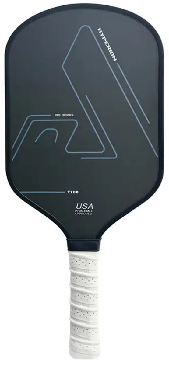 Pickleball Paddle Racket – Koolstofvezel T700 – 16mm – Duurzaam & USA Approved - Controle En Spin - PickleballPaddle - Pickleball Racket - Geschikt Voor Volwassenen, Mannen En Vrouwen, Zwart, Blauw