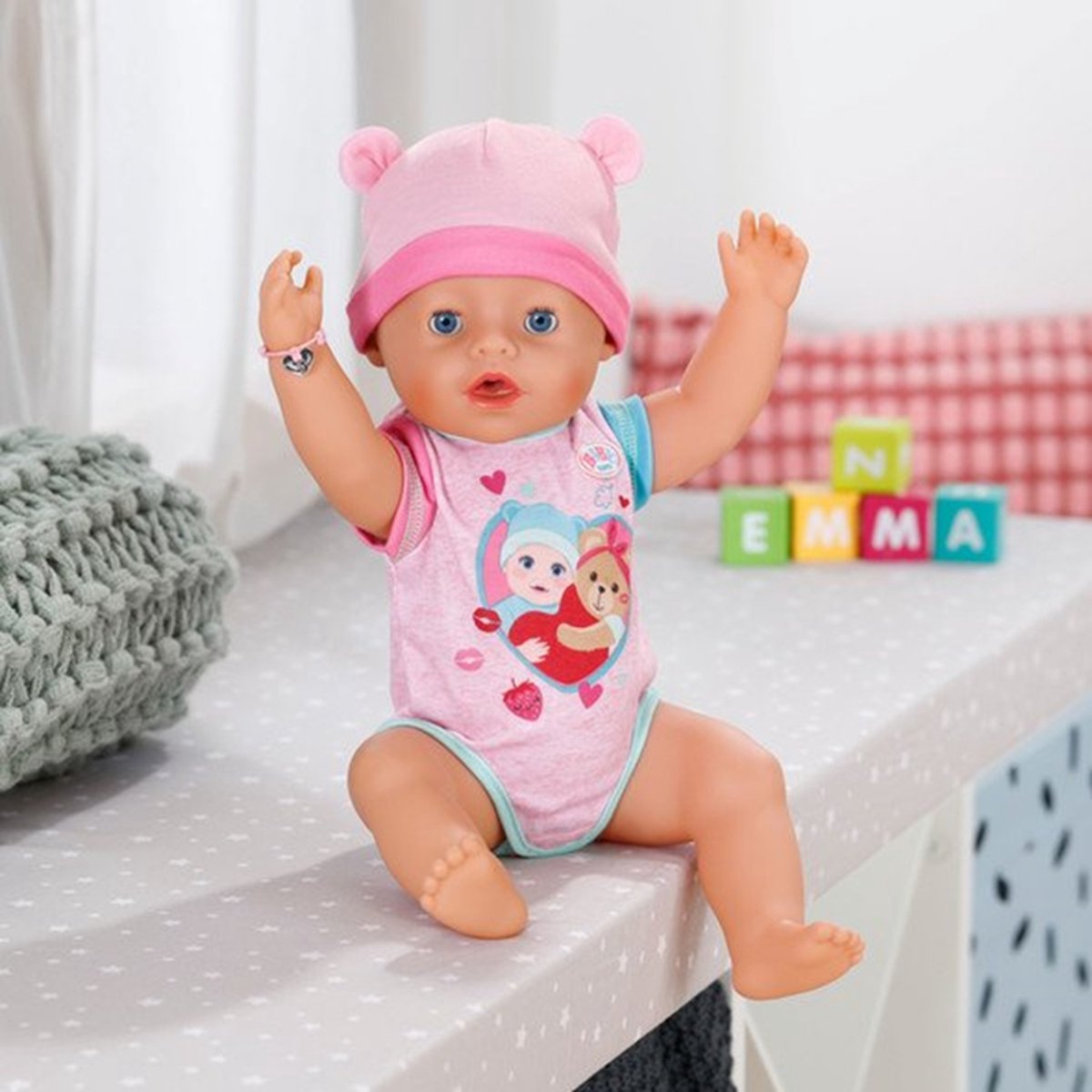 BABY born Emma - Babypop 43 cm — afbeelding 2