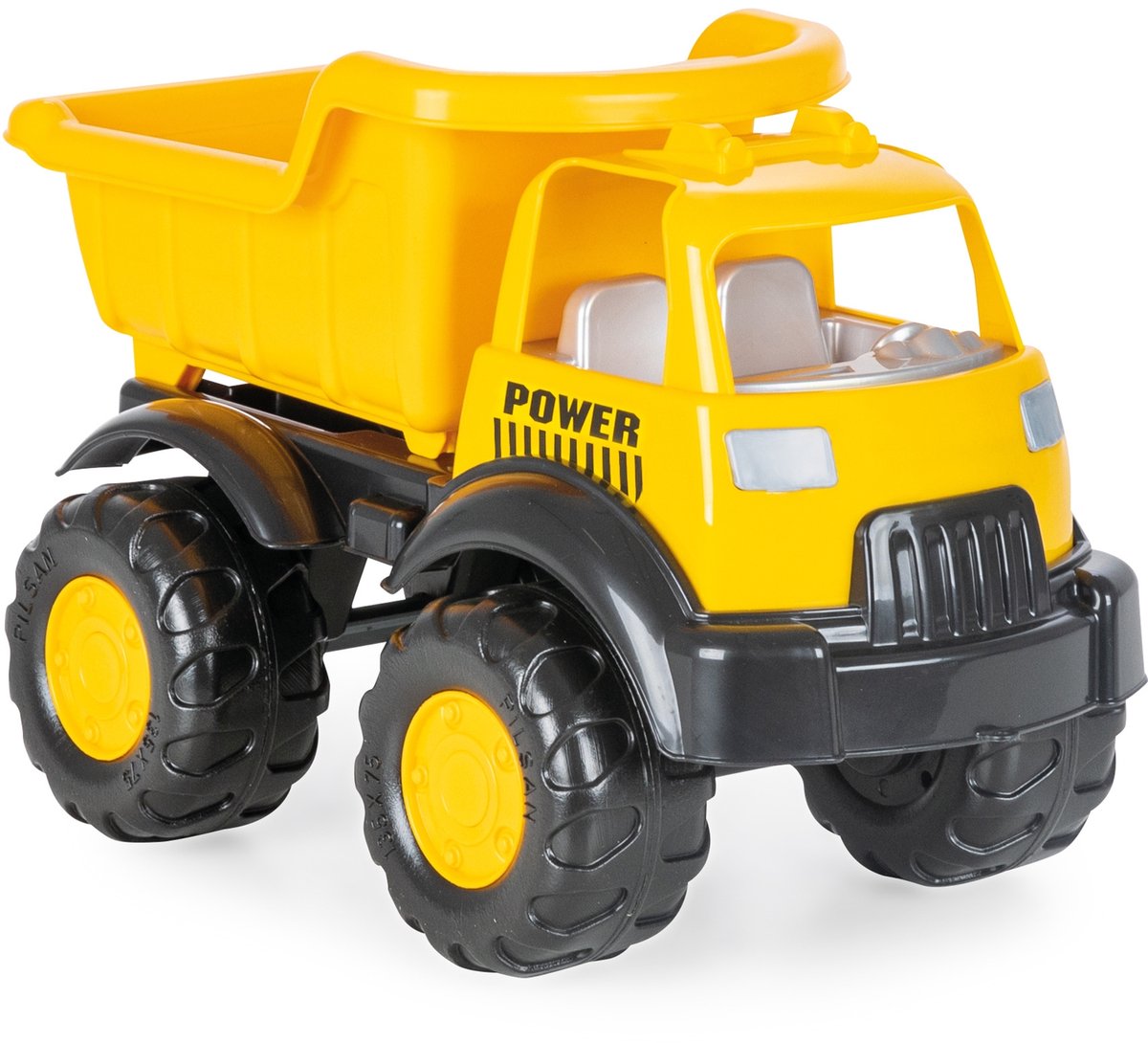 Pilsan Power Vrachtwagen - Geel/Zwart - L49 xB26 x H31