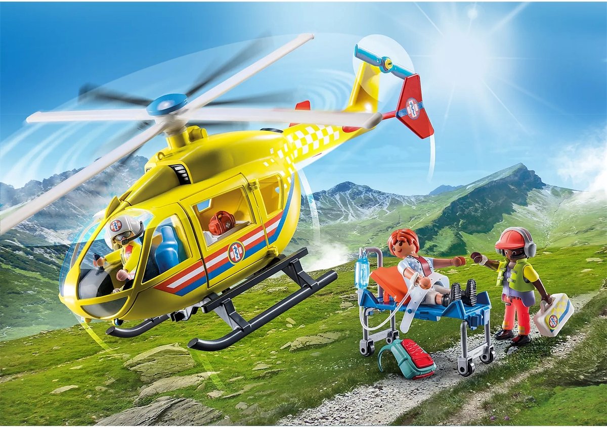 PLAYMOBIL City Life Reddingshelikopter - 71203 — afbeelding 11