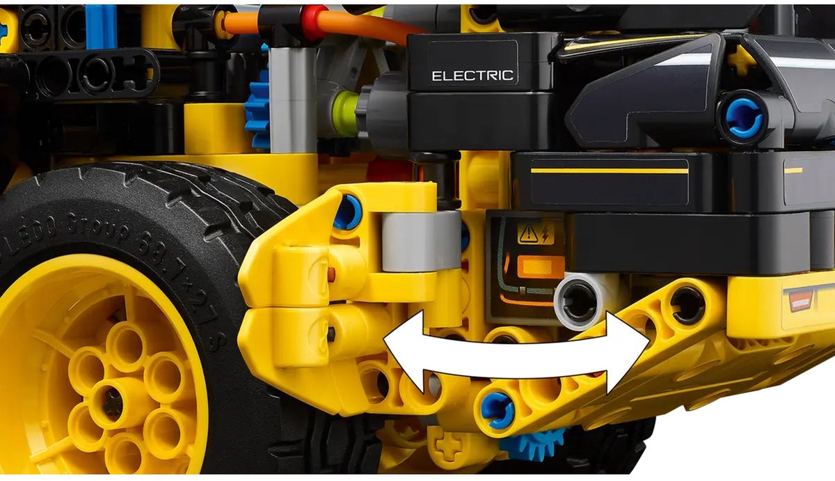 LEGO Technic Volvo L120 Electric Wiellader Speelgoed Set - 42209 — afbeelding 24