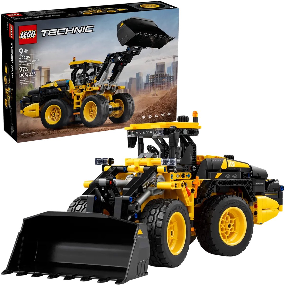 LEGO Technic Volvo L120 Electric Wiellader Speelgoed Set - 42209 — afbeelding 21