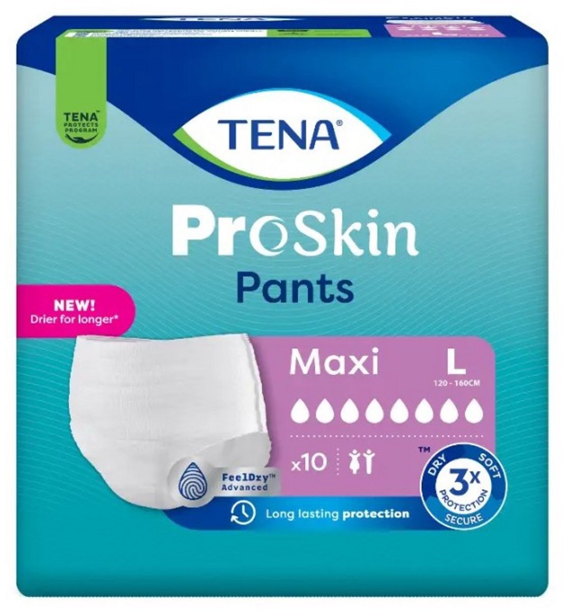 Tena Proskin Pants Maxi Large - 8 pakken van 10 stuks