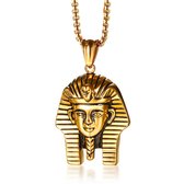 Egyptische gepersonaliseerde cartouche ketting verkrijgbaar in 14K,18K goud en zilver 1-2 zijdige hanger Vertaal naar Hiërogliefen (Fully 18K Gold, 2.25 inch (8:9 Letters