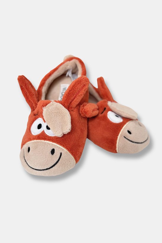 Chaussons Woody - poney - rouille - 252-10-WSE-C/030 - pointure 37/38