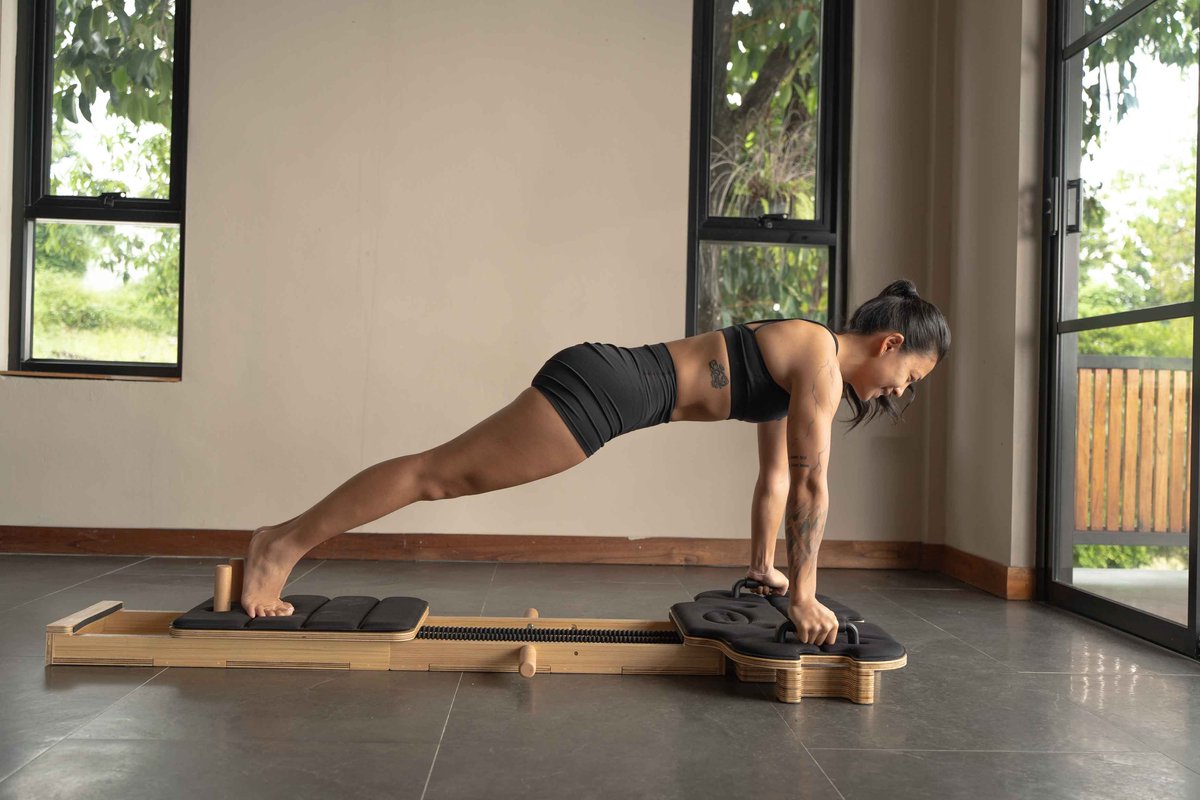 Casada Flowletic Trainingsboard Hout met Elastische Banden - afbeelding 3