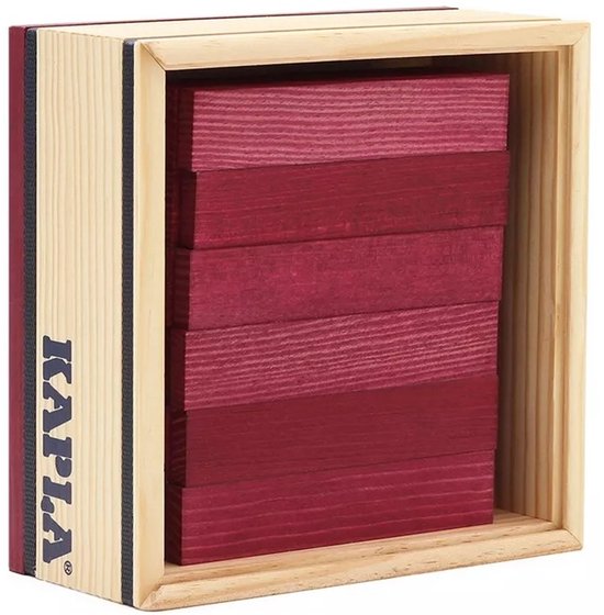 Foto: Kapla kapla kleur constructiespeelgoed violet 40 plankjes