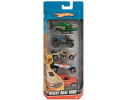 Hot Wheels Diecast 5 pak autoset