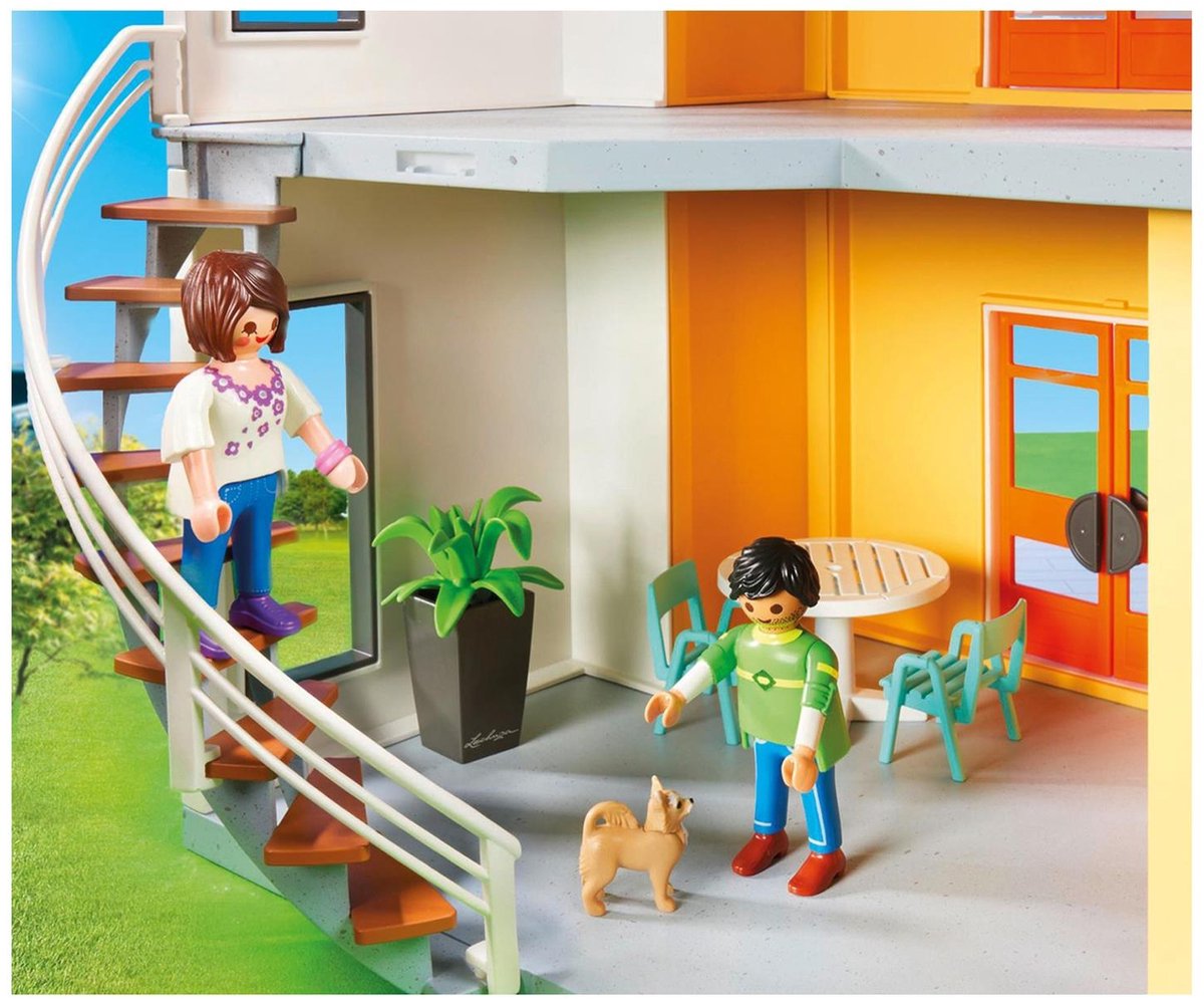 PLAYMOBIL City Life Modern Woonhuis - 9266 — afbeelding 19