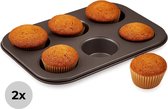 TeamFar 2 Packs Muffin Pan, Stainless Steel ... - Café Cravings