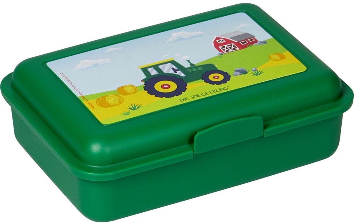 Spiegelburg - Broodtrommeltje / Lunchboxje Tractor (16 x 11 x 5 cm)