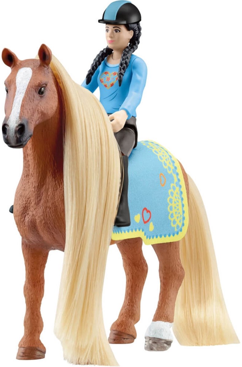 Schleich Horse Club Sofia's Beauties - Kim & Caramelo starterset speelfiguur thumbnail 2
