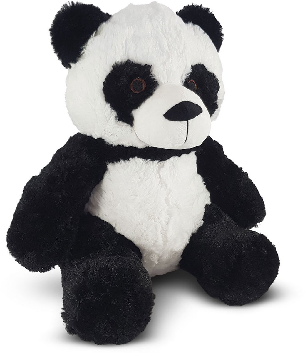 Knuffel met jouw ingesproken bericht [MP3 + Microfoon] | Panda knuffel 45cm | Inclusief Voice Recorder | Cadeau: Valentijn – Moederdag – Vaderdag – Kraamcadeau | Knuffel met geluid met jouw eigen stem | Knuffel Boodschap – Message in a Cuddle — afbeelding 3