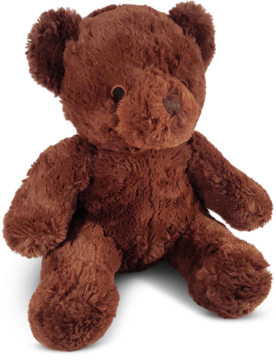 Knuffel met jouw ingesproken bericht [MP3 + Microfoon] | Beer (Bruin) knuffel 45cm | Inclusief Voice Recorder | Cadeau: Valentijn – Moederdag – Vaderdag – Kraamcadeau | Knuffel met geluid met jouw eigen stem | Knuffel Boodschap – Message in a Cuddle — afbeelding 3
