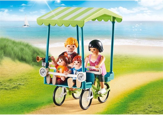 PLAYMOBIL  Familiefiets - 70093