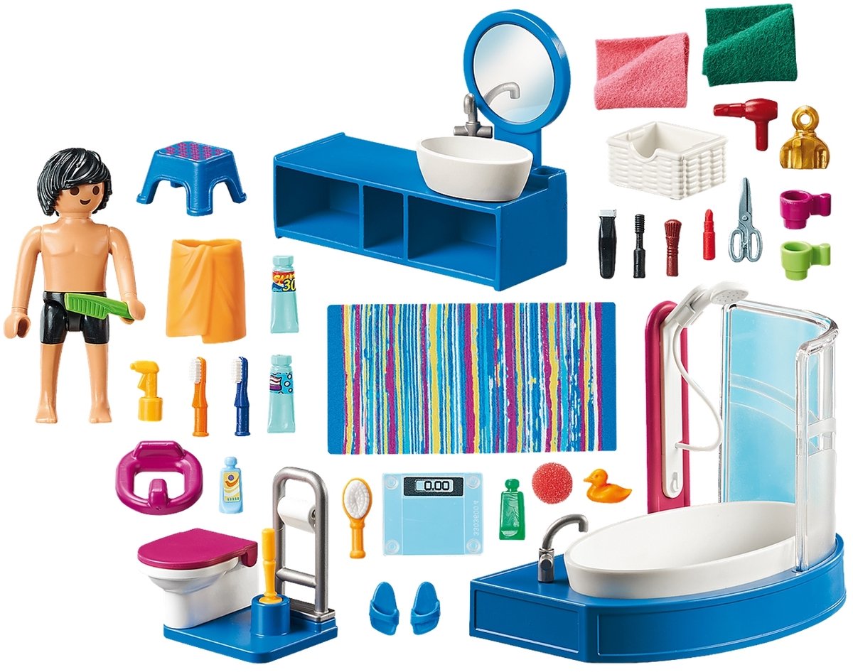PLAYMOBIL Dollhouse Badkamer met ligbad - 70211 — afbeelding 7
