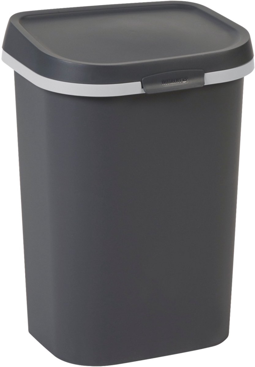 Allibert Mistral afvalbak 25 liter - antraciet