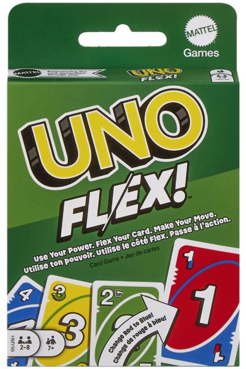 Mattel Games UNO Flex Kaartspel — afbeelding 11