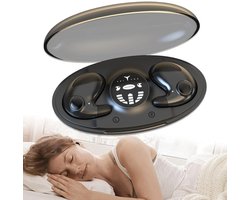 JeiibrZui Draadloze Oordopjes - Oordopjes Voor Slapen - 24 Uur Batterijduur IPX5 Waterdicht - 2 Stuks - Zwarte Slaapcomfort Oordopjes