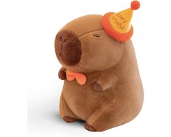 Klikkopers® - Capybara Knuffel - 32 CM - Capibara Knuffel - Kawaii Knuffel - Kawaii Kussen