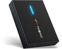 Mtronic® Autobox – AI Box voor CarPlay & Android Auto – Installeer Elke App op je Autoscherm – Smartbox met YouTube, Netflix & Meer – 4GB RAM 64GB ROM – Inclusief Bluetooth Afstandsbediening & HDMI – Nieuwe Model 2025 – Zwart