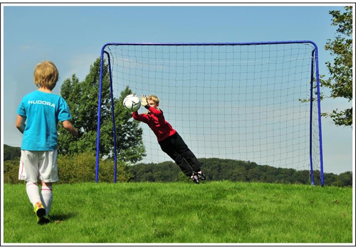 Hudora Voetbaldoel XXL - 300x205x120cm — afbeelding 2