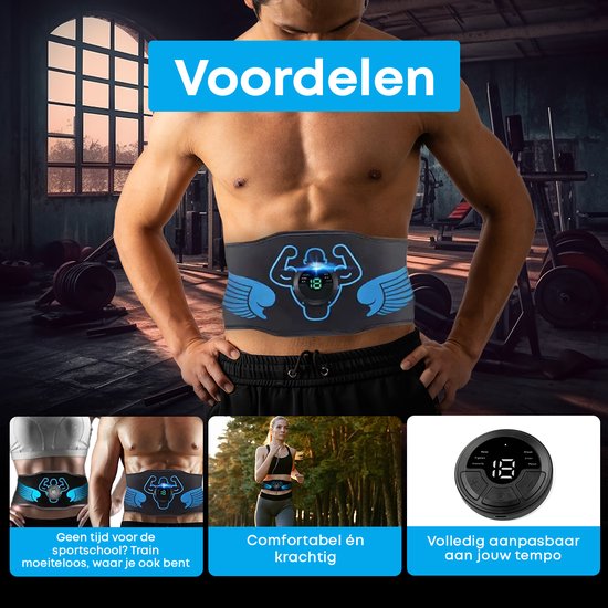 15 pairs-Stimulateur Musculaire Abdominal, Massage Électrique, Entraîneur De Perte De Poids Pour