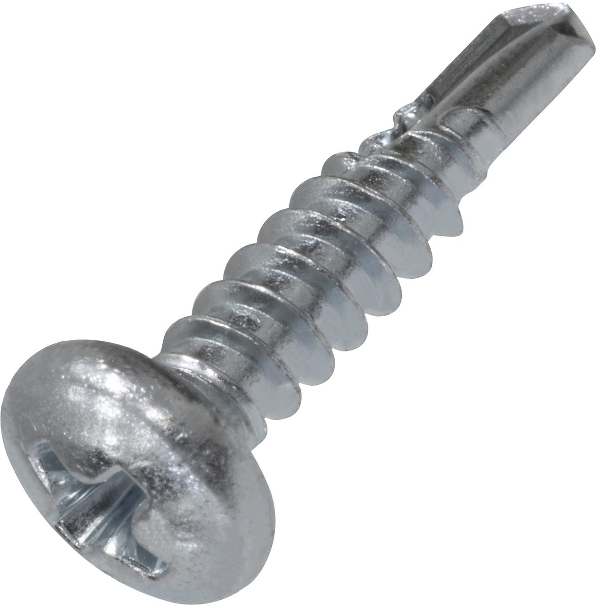 C44720 - 100 Stuks Zelfborende Schroeven - Ã˜4.2x19mm - Zink Geplaatste Staal - PH