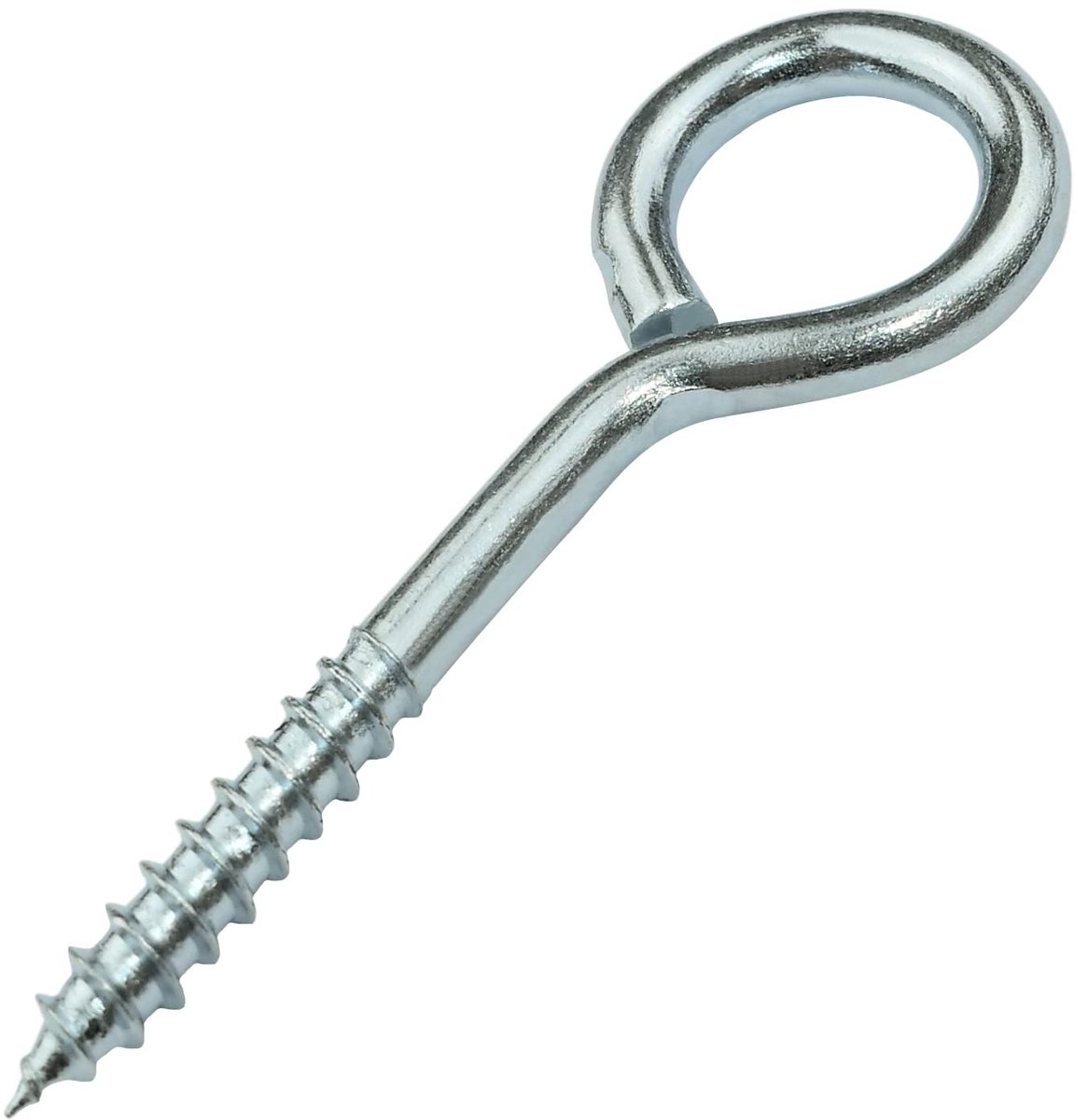 C57936 - Set met 25 oogschroeven Ã˜ 4x30 mm - Stalen oogschroef - Kleur zilver