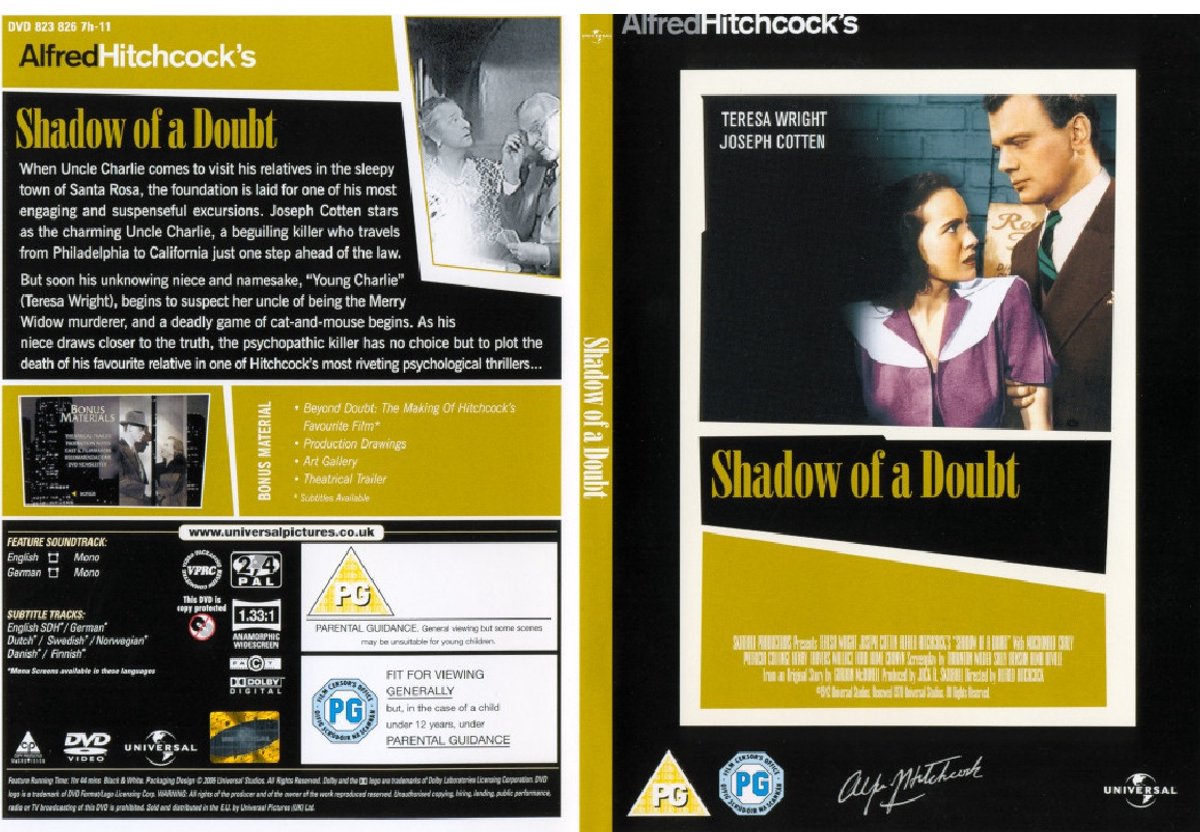 Alfred Hitchcock: The Shadow Of A Doubt