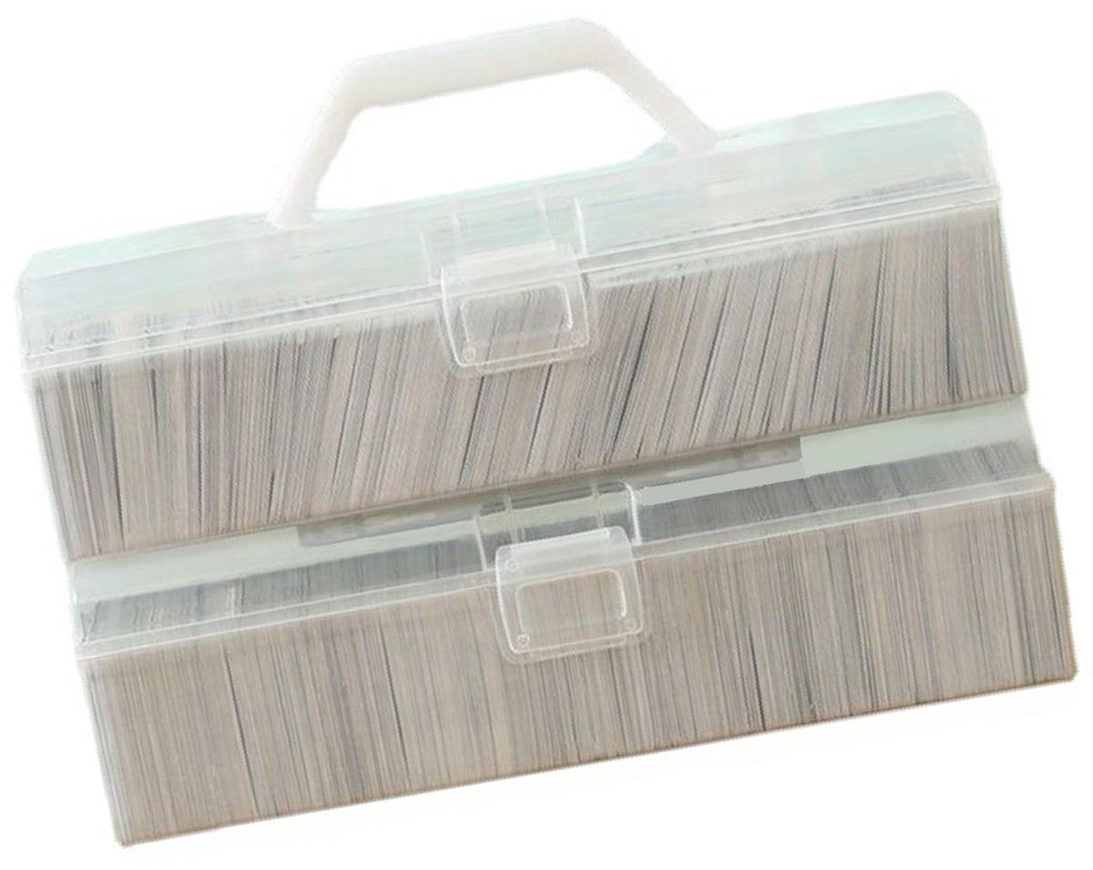 Large Folding Card Storage Box, Trading Card Storage, Storage Box Large for 200 Toploaders 750 Cards