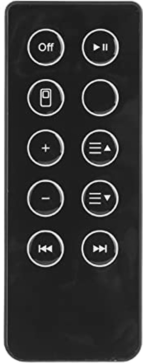 Vervangende Afstandsbediening voor Bluetooth Digital Music System en Soundbar