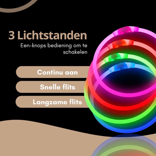 Collier pour chien LED lumineux - Siècle des Lumières de laisse pour chien rechargeable - Colliers d'éclairage pour chien lumineux - Taille unique - Rose