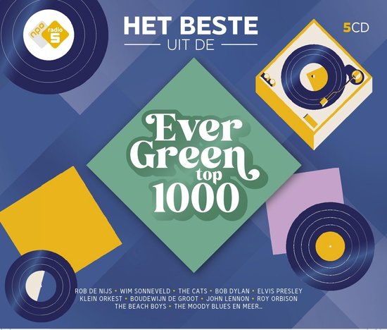 Various Artists - Het Beste Uit De Evergreen Top 1000 (5 CD)