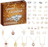 Calendrier De L’Avent 2025 Bijoux Fantaisie – 24 Surprises Pour Filles/ado/femmes – Cadeau De Noël Beauté – Dimensions 26,5x18,5 Cm - 11