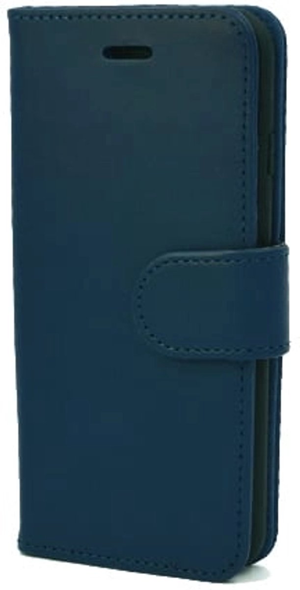 PU Wallet Deluxe Galaxy for S25 Edge Navy Blue