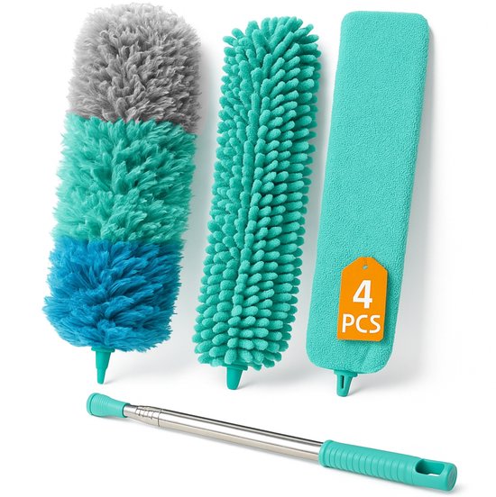 BOTC Telescopische Plumeau met Telescoopsteel