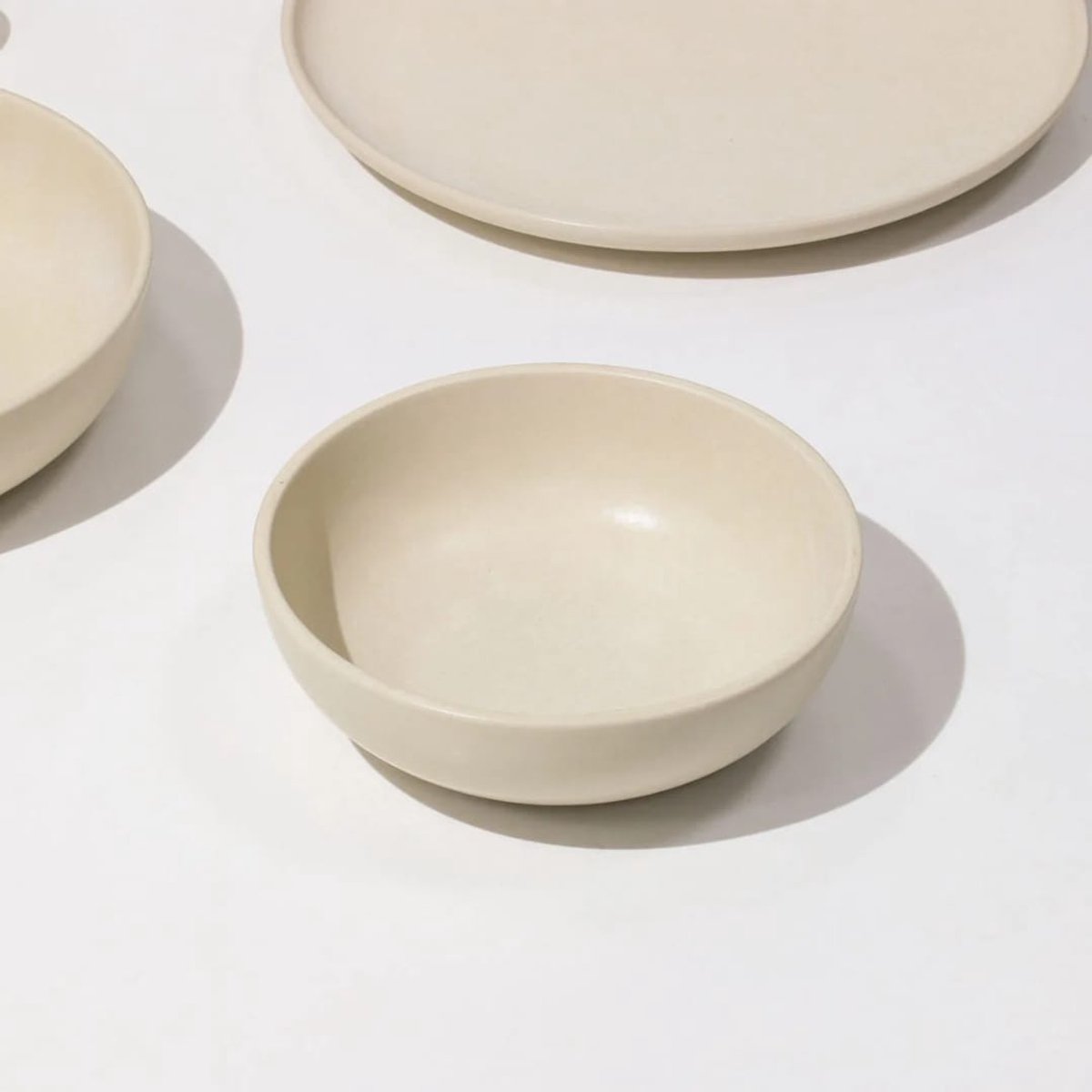 Casa nova Set van 4 Kleine Kommen Aurora Beige (16 cm)