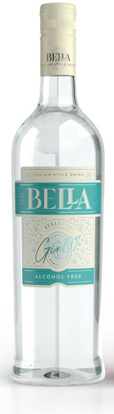 Bella Ginzero - Gin 0.0 - Alcoholvrije Gin - Geschenk - Sinterklaas - Kerst - Cadeau