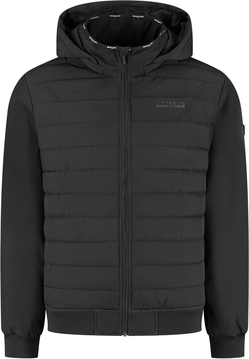Ballin Amsterdam - Heren Regular fit Jackets Padded - Black - Maat XL